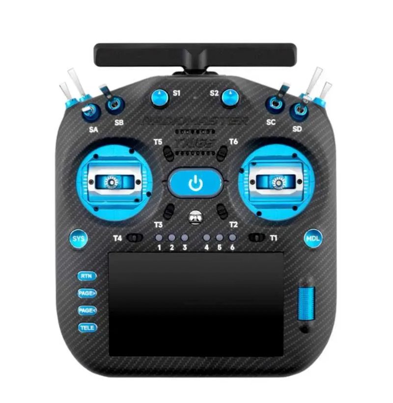 Радіоконтролер RadioMaster TX16S MAX MK3 ELRS BLUE / RED/BLACK — фото 2
