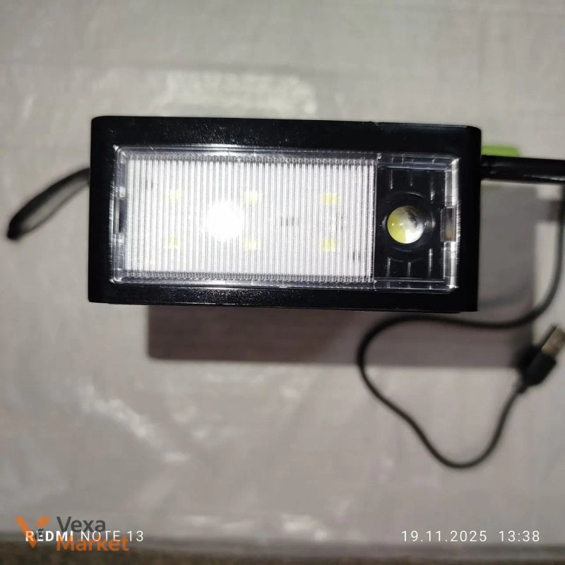 Радіоприймач RX з акумулятором, ліхтарем та USB/SD — фото 3