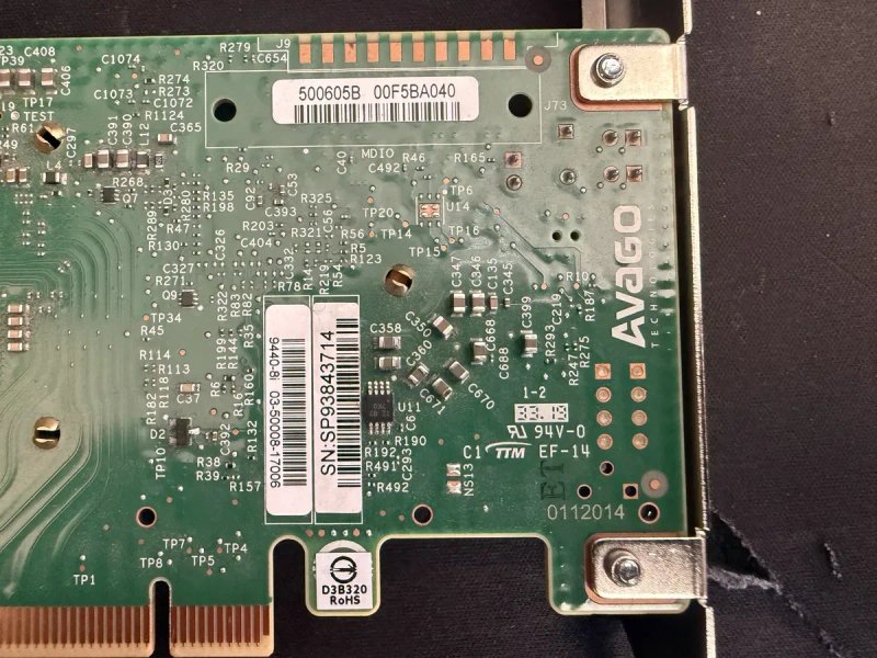 RAID Контролер LSI/Broadcom Megaraid Sas 9460-16i NVME/SAS/SATA — фото 6