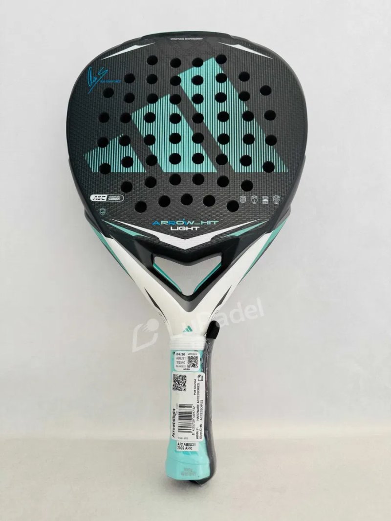 Ракетка для Падель (Padel) тенісу Adidas Arrow Hit Light Ari Sanchez 2026 — фото 6