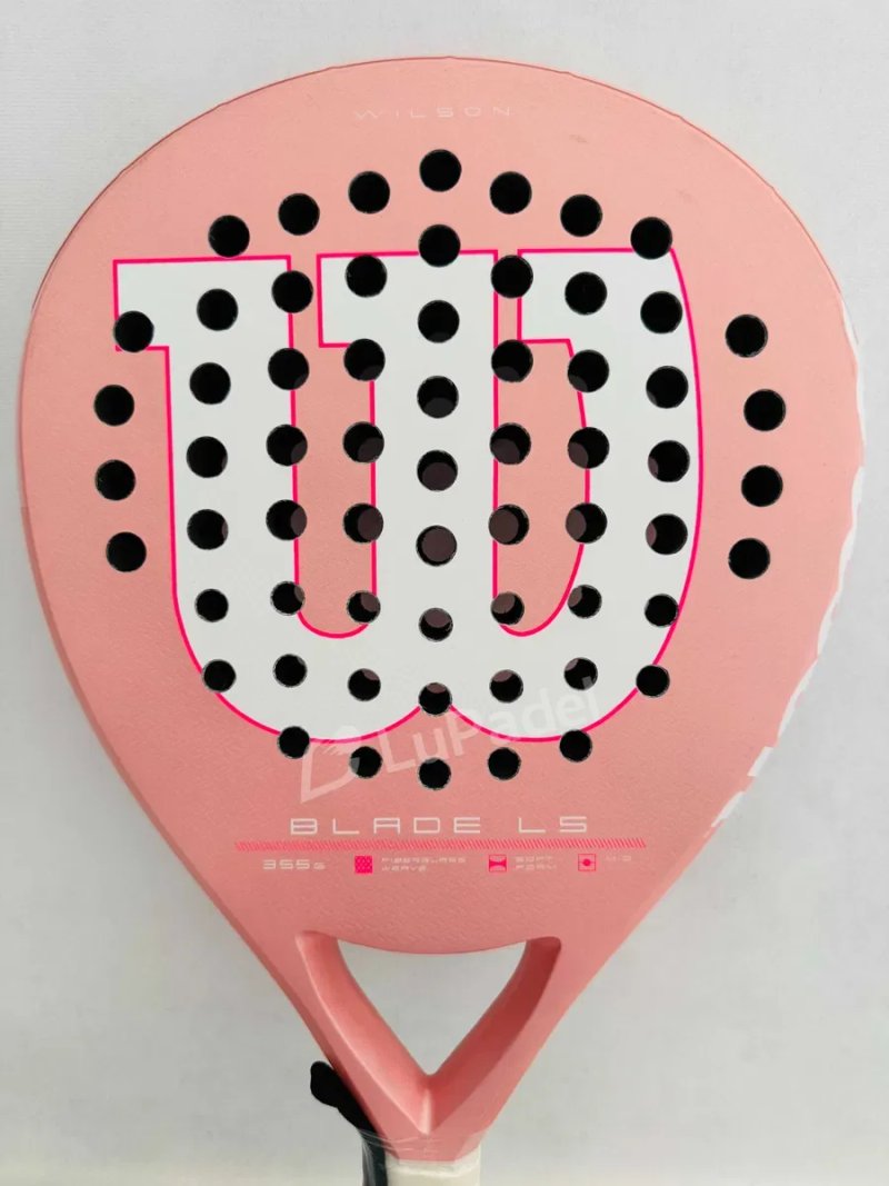 Ракетка для Падель (Padel) тенісу Wilson Blade LS V4 Pink — фото 4
