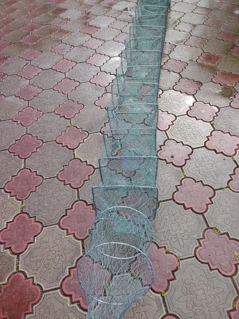 Раколовка гармошка, корд, 3,5м, 20×25см, вічко 8мм — фото 2