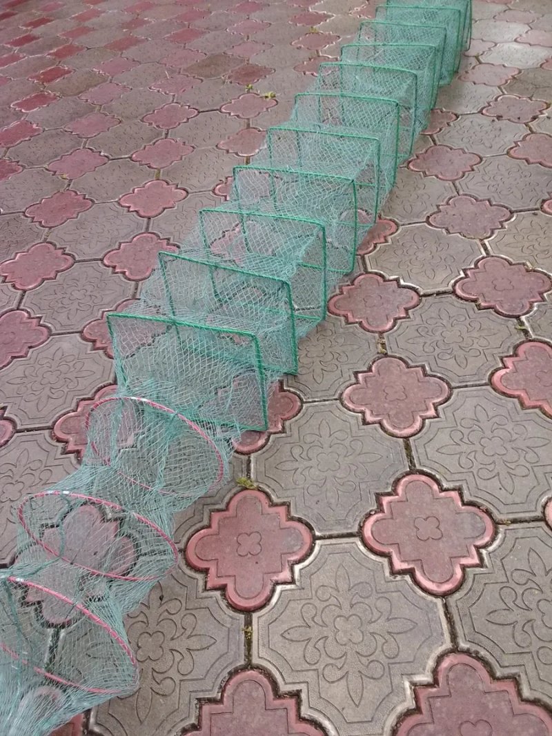 Раколовка гармошка, кордова нитка,4,5 м, вічко 10 мм — фото 2