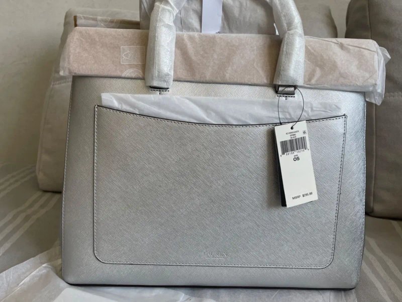 Ralph Lauren original Hanna bag. Вместительная статусная сумка из кожи — фото 3