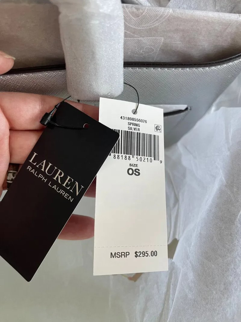 Ralph Lauren original Hanna bag. Вместительная статусная сумка из кожи — фото 8