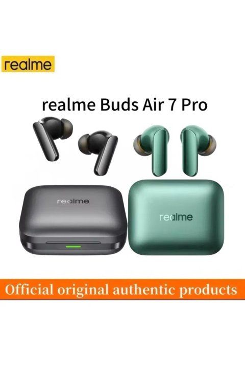Realme Buds Air 7 Pro 8 Pro навушники (кольори чорний, зелений)