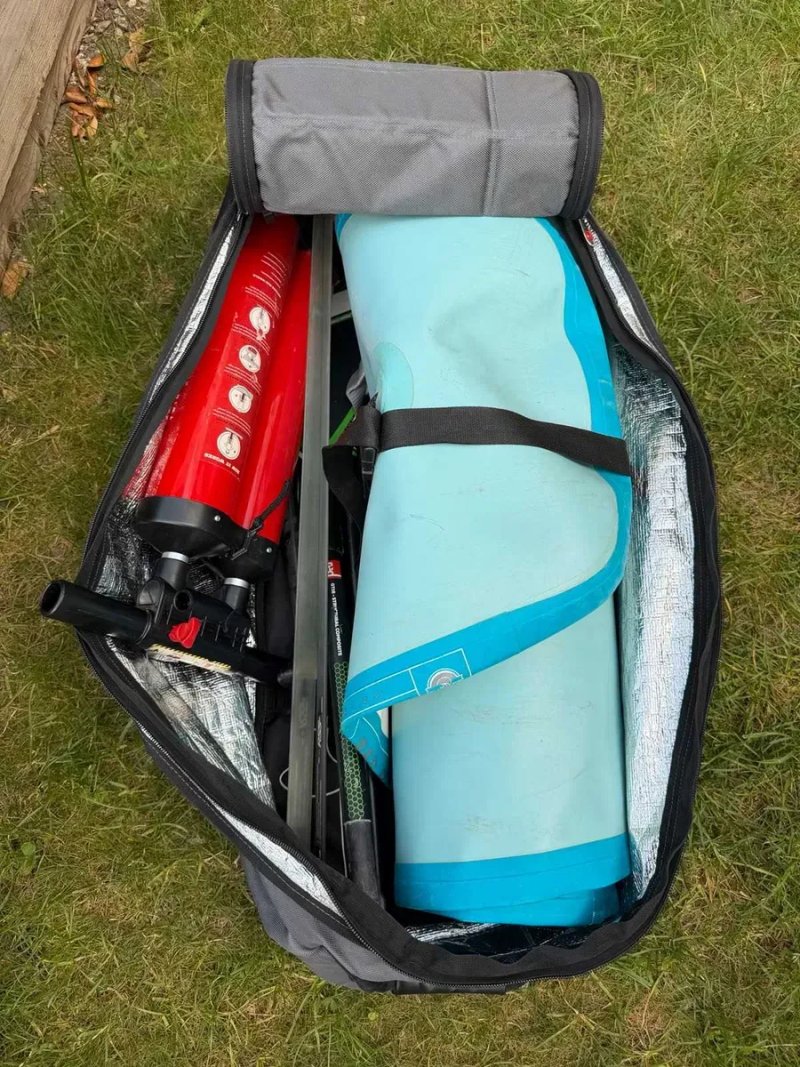 Red Paddle 12.6 Sport RSS САП доска SUP дошка Ride MSL борд board Paddle SUP дошка 2 шари слоя доска надувна Stand Up Paddle борд SUB SAP надувная — фото 3