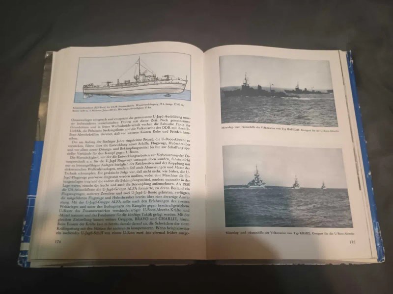 Редкая u-boot und u-jagd (подводные лодки и противолодочная оборона),  гюнтер краузе (günter krause) 1986 на немецком — фото 7