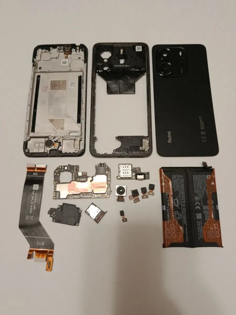 Redmi note 14  8/256 запчастини