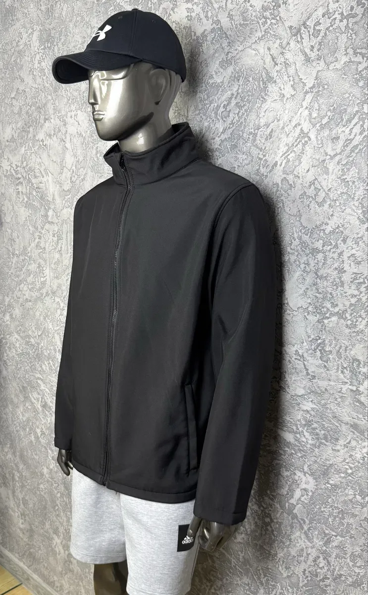 Regatta Professional Softshell ветровка кофта 58-60 2XL размер на флисе трекинговая черная — фото 7
