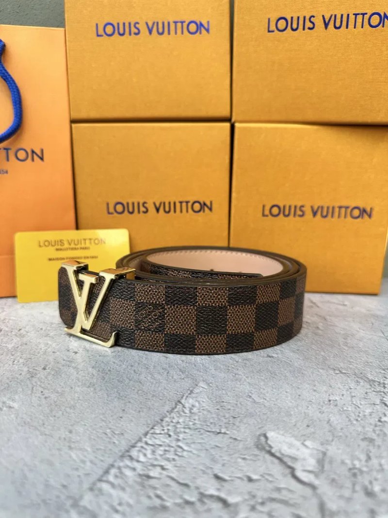 Ремень Louis Vuitton Belt | Шкіряний ремінь LV ПОВНА КОМПЛЕКТАЦІЯ — фото 4