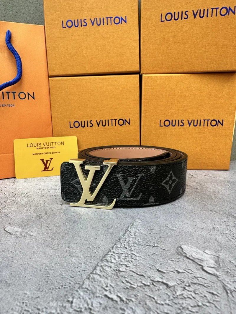 Ремень Louis Vuitton Belt | Шкіряний ремінь LV ПОВНА КОМПЛЕКТАЦІЯ — фото 6