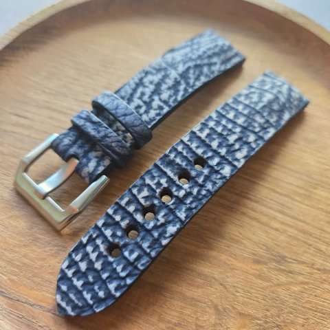 Ремешок для часов из кожи акулы, omega,breitling, Tissot, Longines