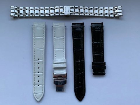 ремешок на Женские часы Flamingo браслет Tissot 8,10,16,18 мм T050.217