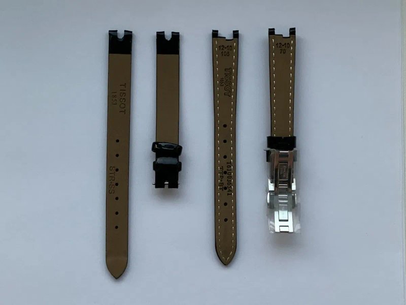 ремешок на Женские часы Flamingo браслет Tissot 8,10,16,18 мм T050.217 — фото 6