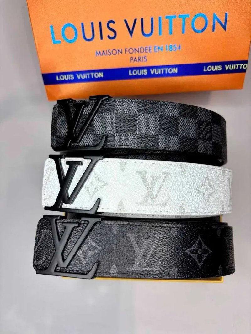 Ремінь Louis Vuitton Belt | Ремень LV | З гравіруванням — фото 2