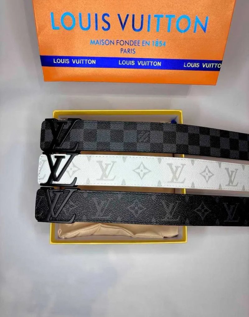 Ремінь Louis Vuitton Belt | Ремень LV | З гравіруванням — фото 3