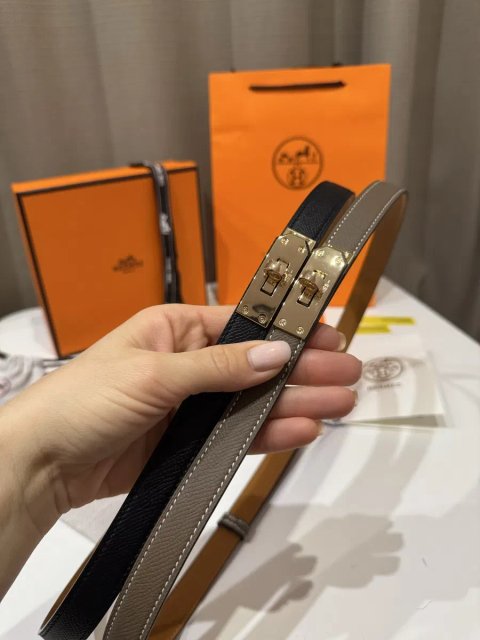 Ремінь шкіряний Hermes kelly etoup чорний ремень ерме кожа тренд Ермес