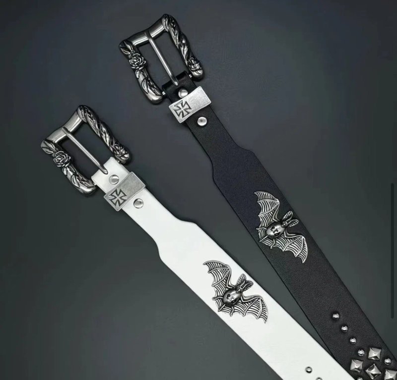 Ремінь в стилі Chrome Hearts! Новий! Шкіряний! — фото 3
