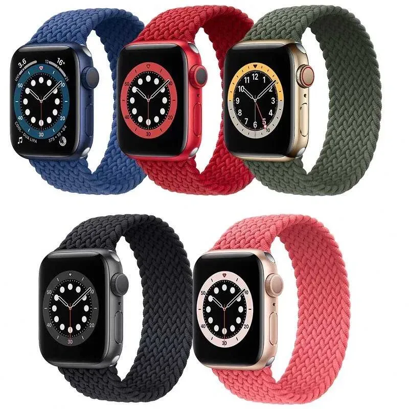 Ремінець Braided Solo Loop 1:1 для Apple Watch ремешок соло луп — фото 2