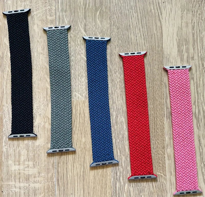 Ремінець Braided Solo Loop 1:1 для Apple Watch ремешок соло луп — фото 8
