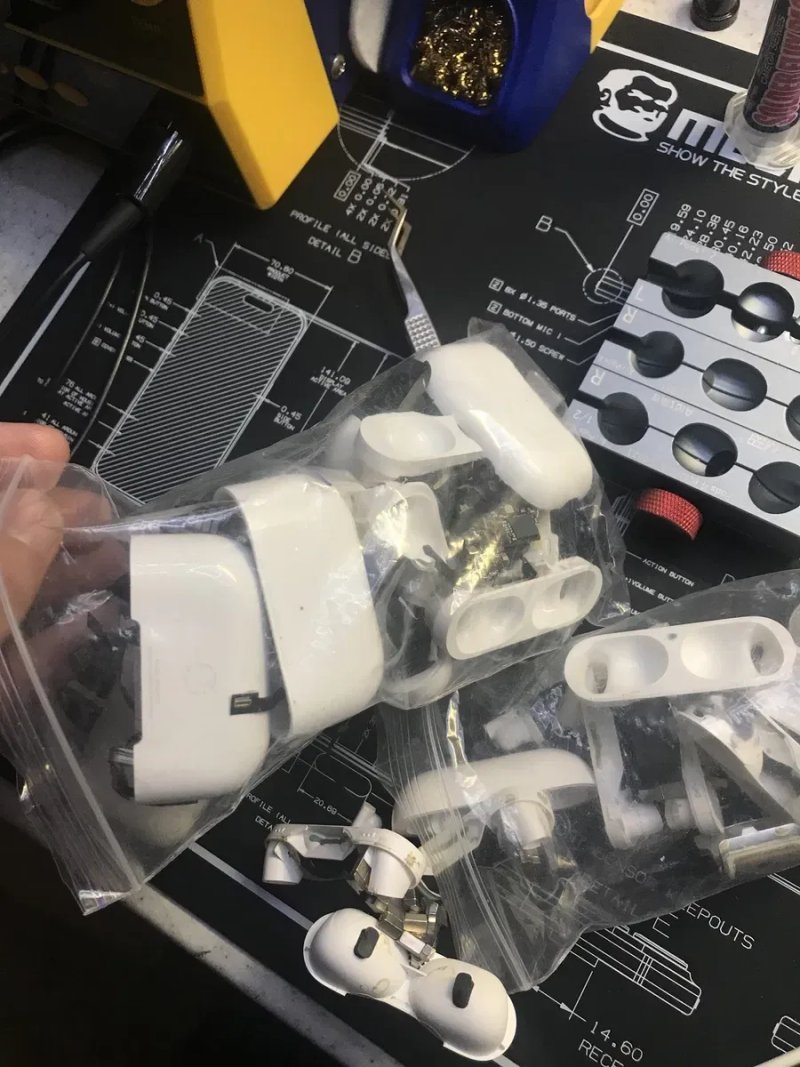 Ремонт наушников Airpods 1/2/3/4, Pro 1/2 Max, АКБ, Микрофон, Динамик — фото 7