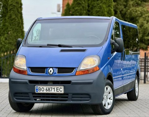 Renault Trafic 1.9 Turbo Dizel 9 Місць Пасажир Оригінал! ДОВГА База Extra Long