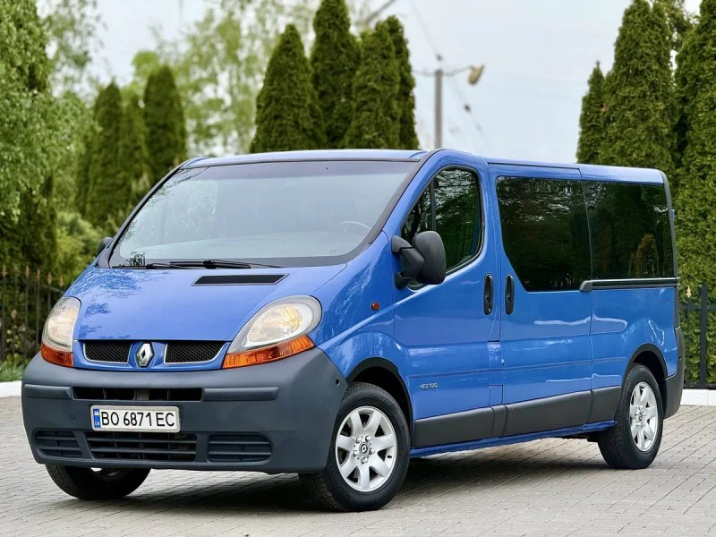 Renault Trafic 1.9 Turbo Dizel 9 Місць Пасажир Оригінал! ДОВГА База Extra Long — фото 4
