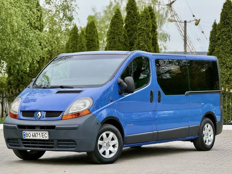 Renault Trafic 1.9 Turbo Dizel 9 Місць Пасажир Оригінал! ДОВГА База Extra Long — фото 5