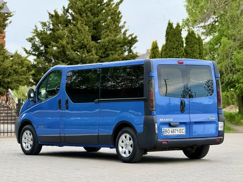 Renault Trafic 1.9 Turbo Dizel 9 Місць Пасажир Оригінал! ДОВГА База Extra Long — фото 7