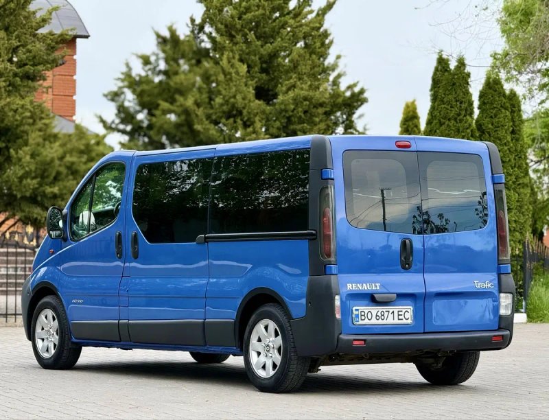 Renault Trafic 1.9 Turbo Dizel 9 Місць Пасажир Оригінал! ДОВГА База Extra Long — фото 8