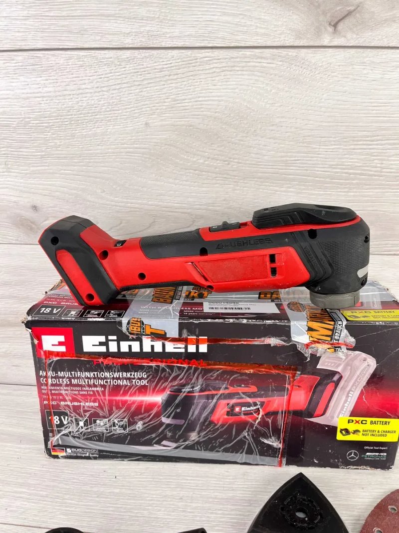 Реноватор Einhell TP-MG 18 Li BL - Solo PXC 18V, 11000-20000 кол/хв сама тушка — фото 4