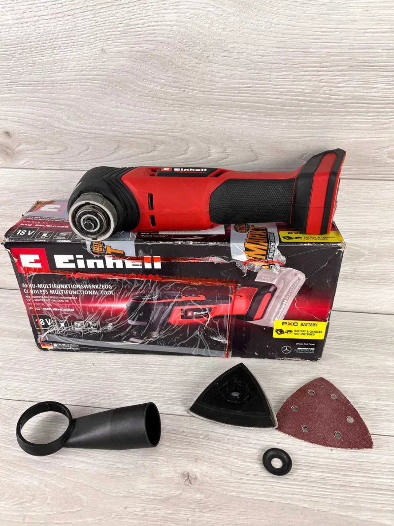 Реноватор Einhell TP-MG 18 Li BL - Solo PXC 18V, 11000-20000 кол/хв сама тушка — фото 5