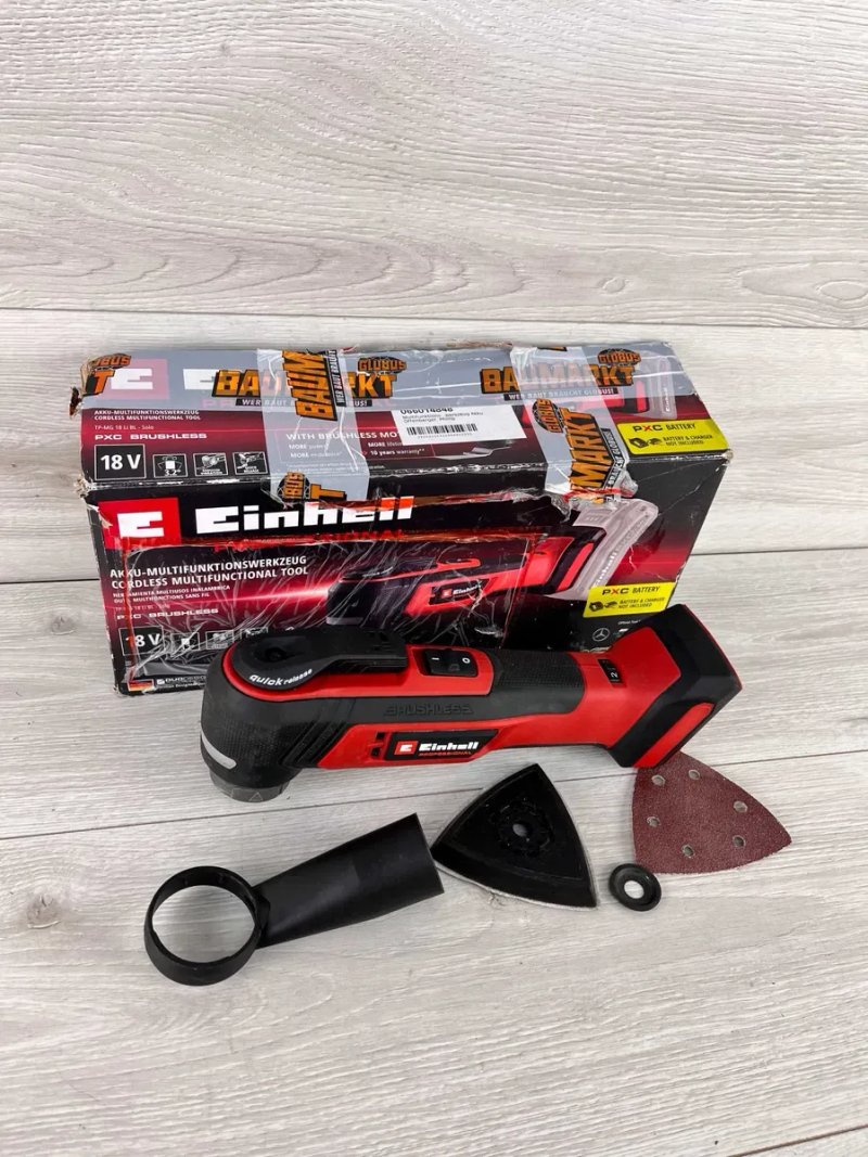 Реноватор Einhell TP-MG 18 Li BL - Solo PXC 18V, 11000-20000 кол/хв сама тушка — фото 8