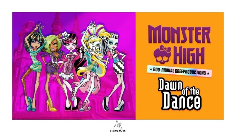 Репродукція Dawn of the Dance Монстер хай Monster high Світанок танцю Рассвет танца розквіт дракулаура лагуна клодін клео draculaura lagoona рошель — фото 2