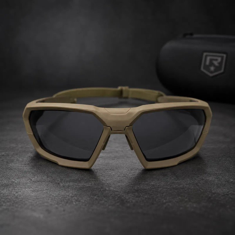 Revision ShadowStrike Coyote — Smoke + Clear, ballistic eyewear — фото 3