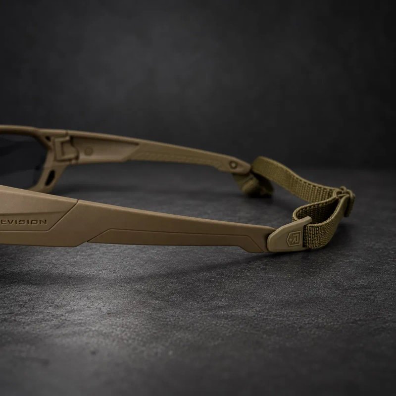Revision ShadowStrike Coyote — Smoke + Clear, ballistic eyewear — фото 4