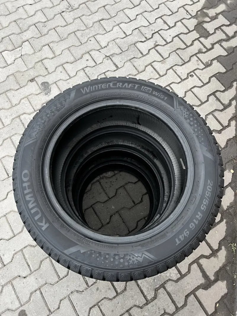Резина Зима 23рік 205/55 R16 Kumho WinterCraft Ice Wi51 — фото 6
