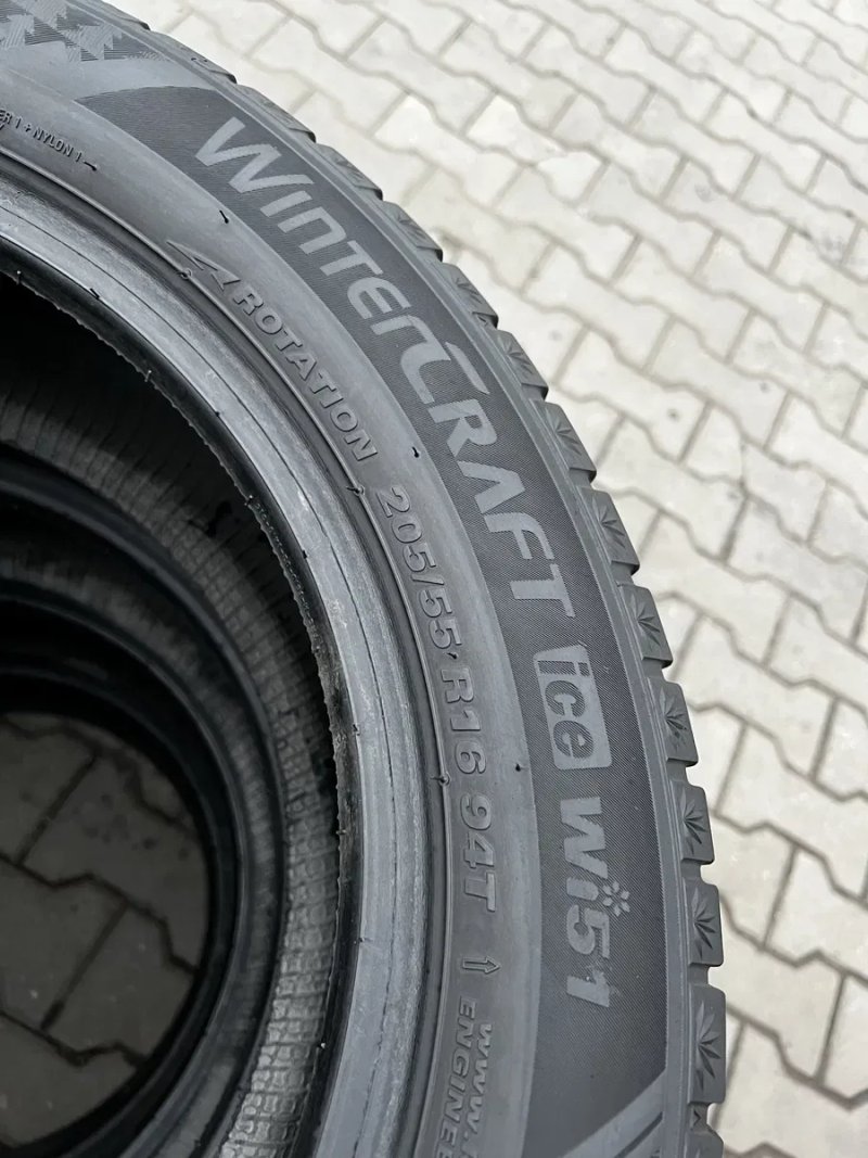 Резина Зима 23рік 205/55 R16 Kumho WinterCraft Ice Wi51 — фото 8