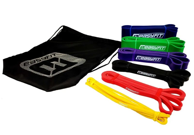 Резинки EasyFit для фітнесу, спорту підтягування та резина для турника — фото 2