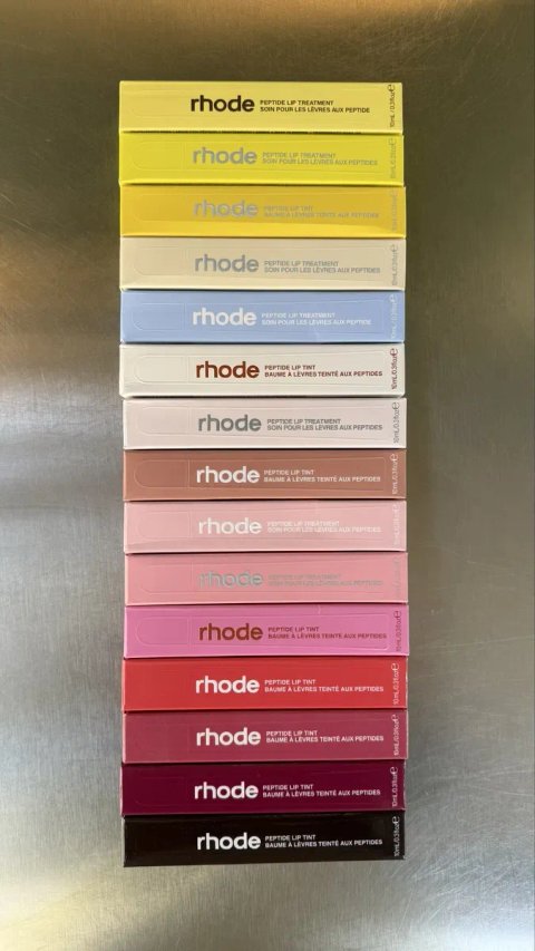 Rhode оригинал, блеск для губ, румяна, хайлайтер, карандаш для губ, набор блесков rhode, роуд оригинал