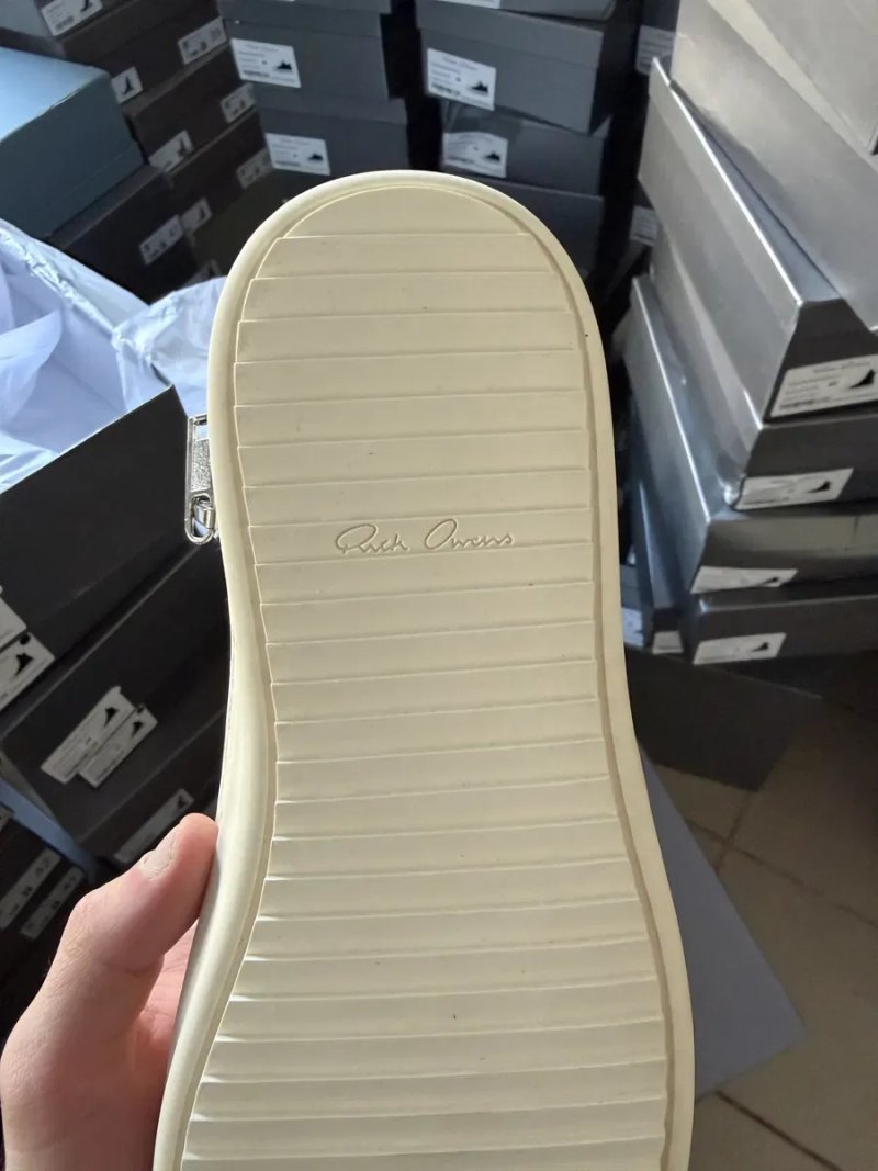 Rick Owens Ramones White Higt Top/Кеди Rick Owens Ramones/size 37-45 — фото 7