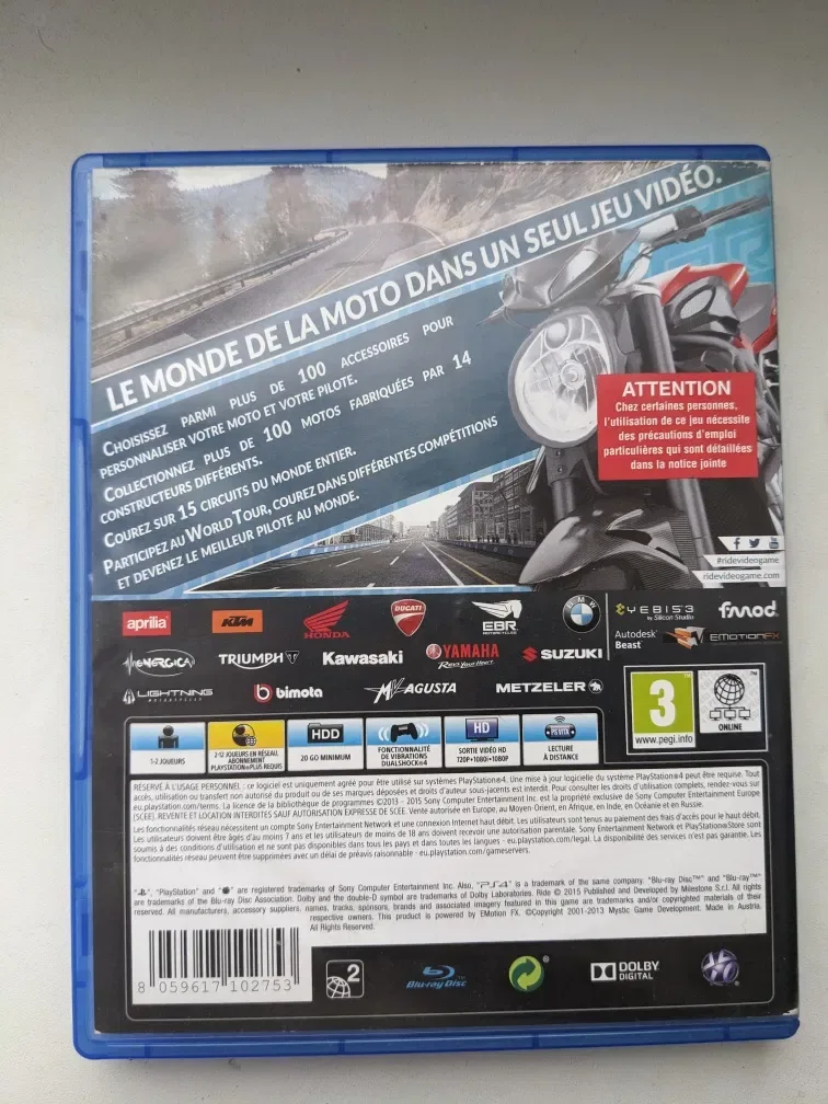 Ride Motorcycle ігри игры диски на PS4 PS5 — фото 2