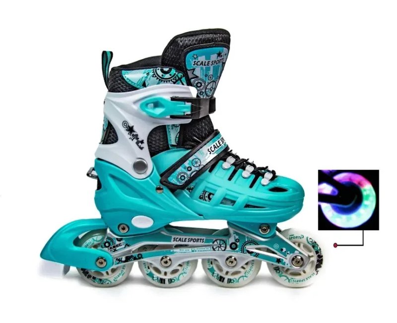 Ролики с комплектом защиты Scale Sports (США). 5 цветов. ТОП качество! — фото 6