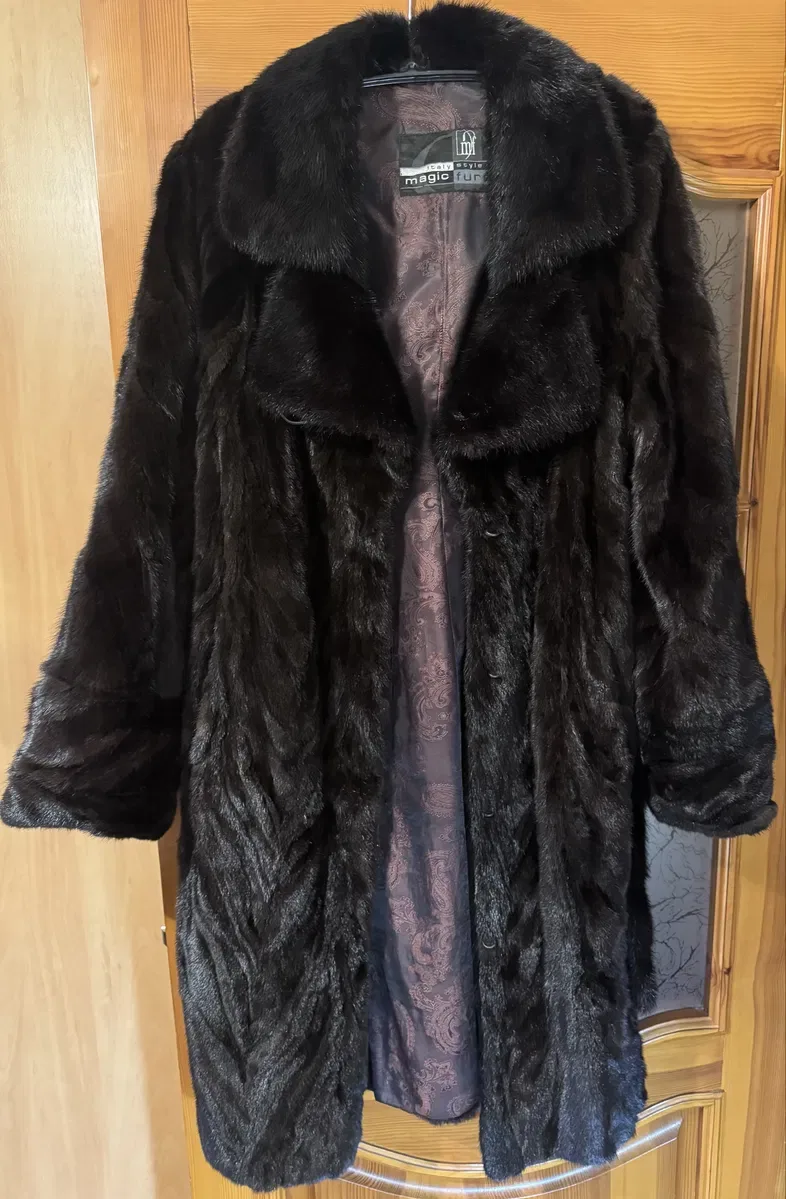 Роскошная норковая шуба «Magic Fur» (Italy Style) — фото 3