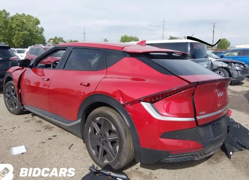 Розбірка kia ev6 2025 розбірка кіа ев6 2025 запчамтини кіа ев6 двері капот фари бампер — фото 3