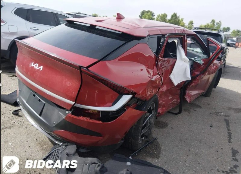 Розбірка kia ev6 2025 розбірка кіа ев6 2025 запчамтини кіа ев6 двері капот фари бампер — фото 4