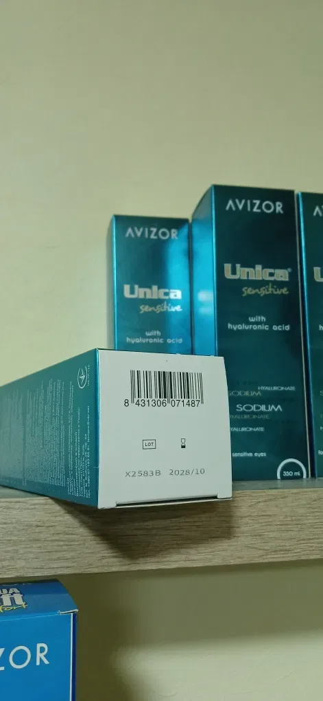 Розчин для контактних лінз  Unica sensitive 350мл Avizor — фото 2