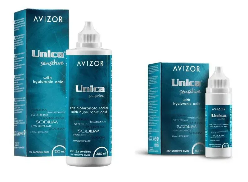 Розчин для контактних лінз  Unica sensitive 350мл Avizor — фото 3