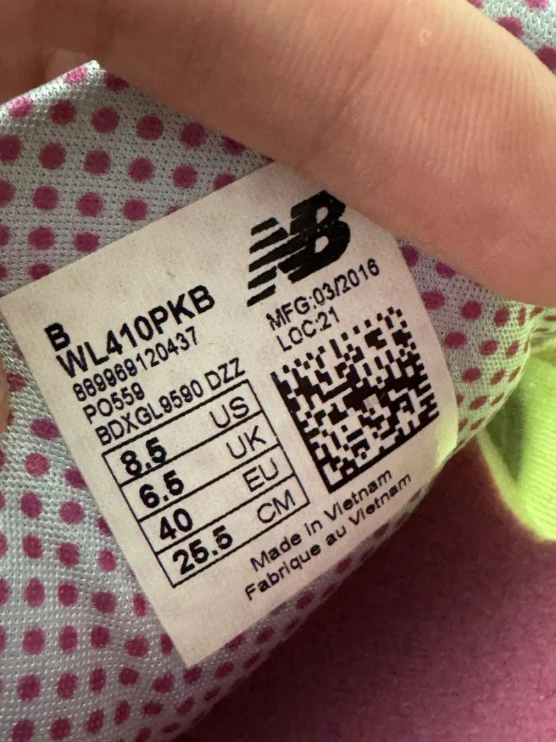 Розмір 40 25 см Жіночі кросівки New Balance 410 — фото 7